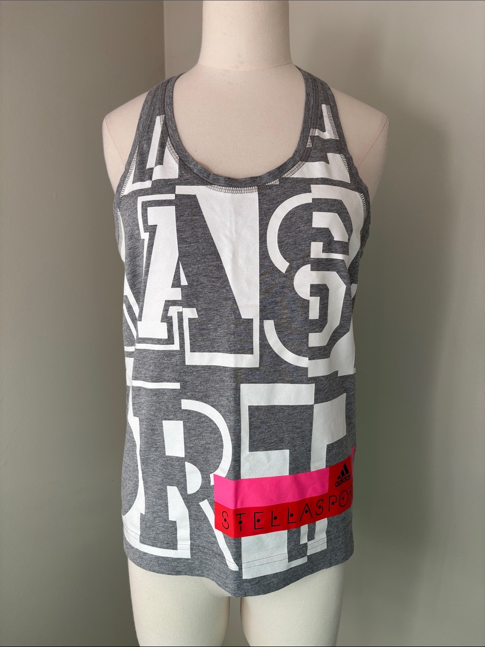 Adidas by Stella McCartney Stella Sport Grey Racerback Tank XS